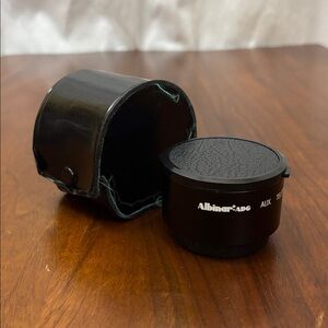 Camera lens and case